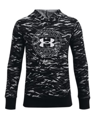 Under Armour Boys Rival Printed Hoodie 